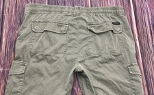 Sanctuary Standard Surplus Pull On Green Cargo Joggers Pants Womens Size XS