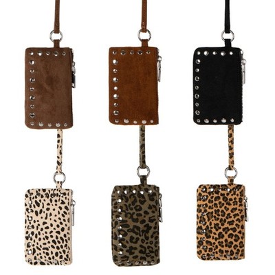 Neck Pouch Small Crossbody Bag Travel Pouch Neck Wallet Shoulder Bag for Key