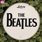 2D Flat, 1 "The Beatles" Vintage Aluminum Wall Plaque Round Tin 8x8 Metal Signs