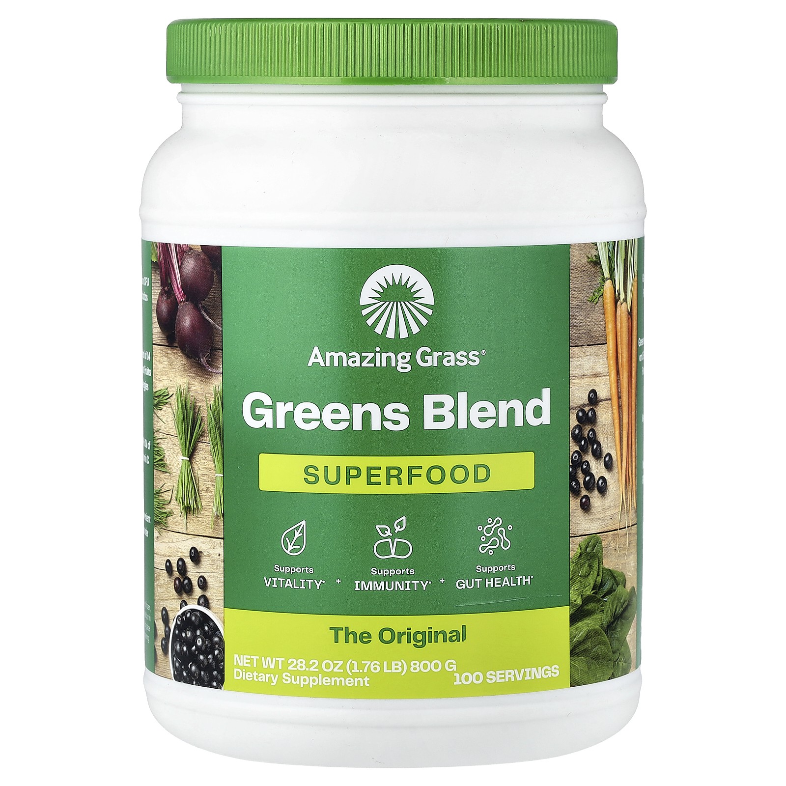 Greens Blend, Superfood, 1.76 lb (800 g)