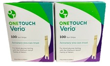 200 One Touch Verio Test Strips Exp 12/26 1/27 60.97 Free Ship