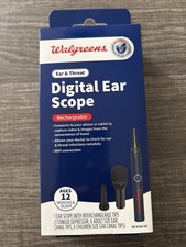 NEW Walgreens- Digital Ear Scope Ear & Throat wifi connection App- Rechargeable