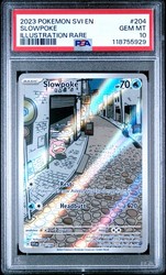 Slowpoke 204/198 Scarlet & Violet Base Set Illustration Rare Holo