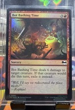Bot Bashing Time Teenage Mutant Ninja Turtles Foil 85 MTG