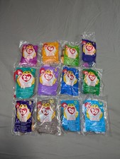 SEALED-1998 McDonald  s Beanie Babies- Full Set Of 12 Vintage.