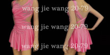 Ice Figure Skating Dress Figure Skating Dress For Competition pink