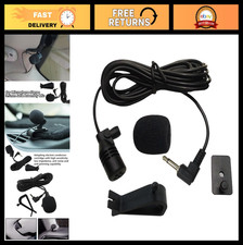 2024 Upgrade Car Microphone 3.5mm Jack for Stereo Radio, Bluetooth Audio GPS