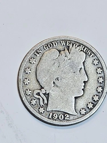 1902 25C Barber Quarter