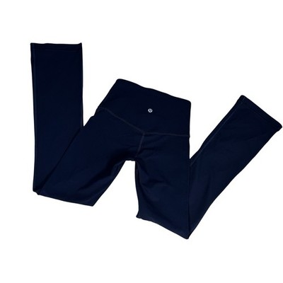 Lululemon Align High-Rise Mini-Flare Pant Size 2 True Navy Nulu Yoga Leggings