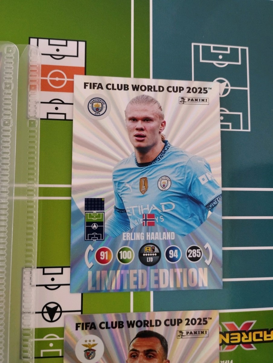 PANINI ADRENALYN FIFA CLUB WORLD CUP 2025 ALL 6 CARD LE