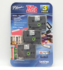 P-Touch TZe Tape White Label TZe-2322 3 Pack ...