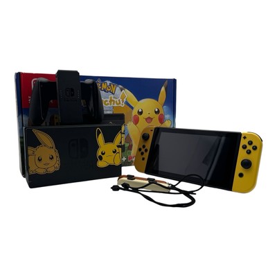 Nintendo Switch Pokemon Lets Go Pikachu Evoli Limited Edition | inkl. Pokeball