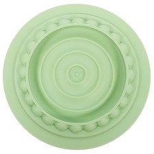 Durable ABS Slow Feeder Dog Green Puzzle Design for Small Breed Pets