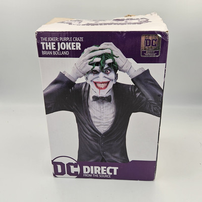 2021 DC Direct THE JOKER: Purple Craze Statue by Brian Bolland READ DESCRIPTION 