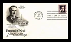 EUGENE O'NEILL $1 COIL PROMINENT AMERICANS FIRST DAY ISSUE ARTCRAFT US COVER