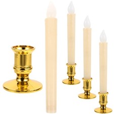  4pcs bougies de simulation sans mariage fournitures de mariage lampe de bougie