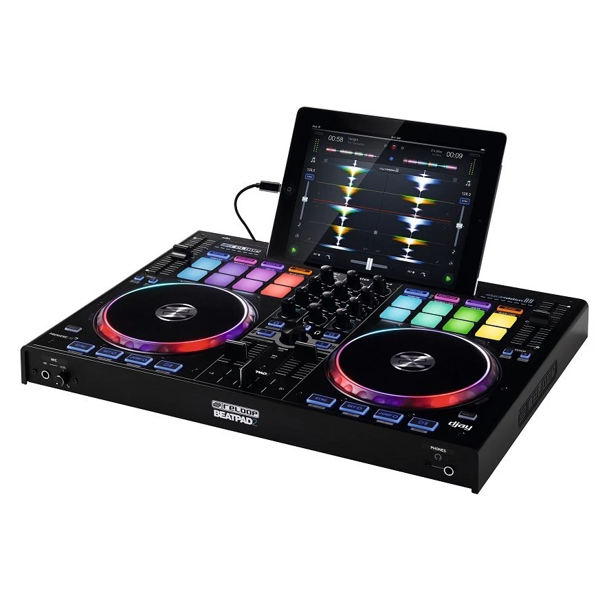 Reloop Beatpad 2 Channel DJ Controller: Made for iPad, Android/Mac (BSTOCK) - Image 2 of 4