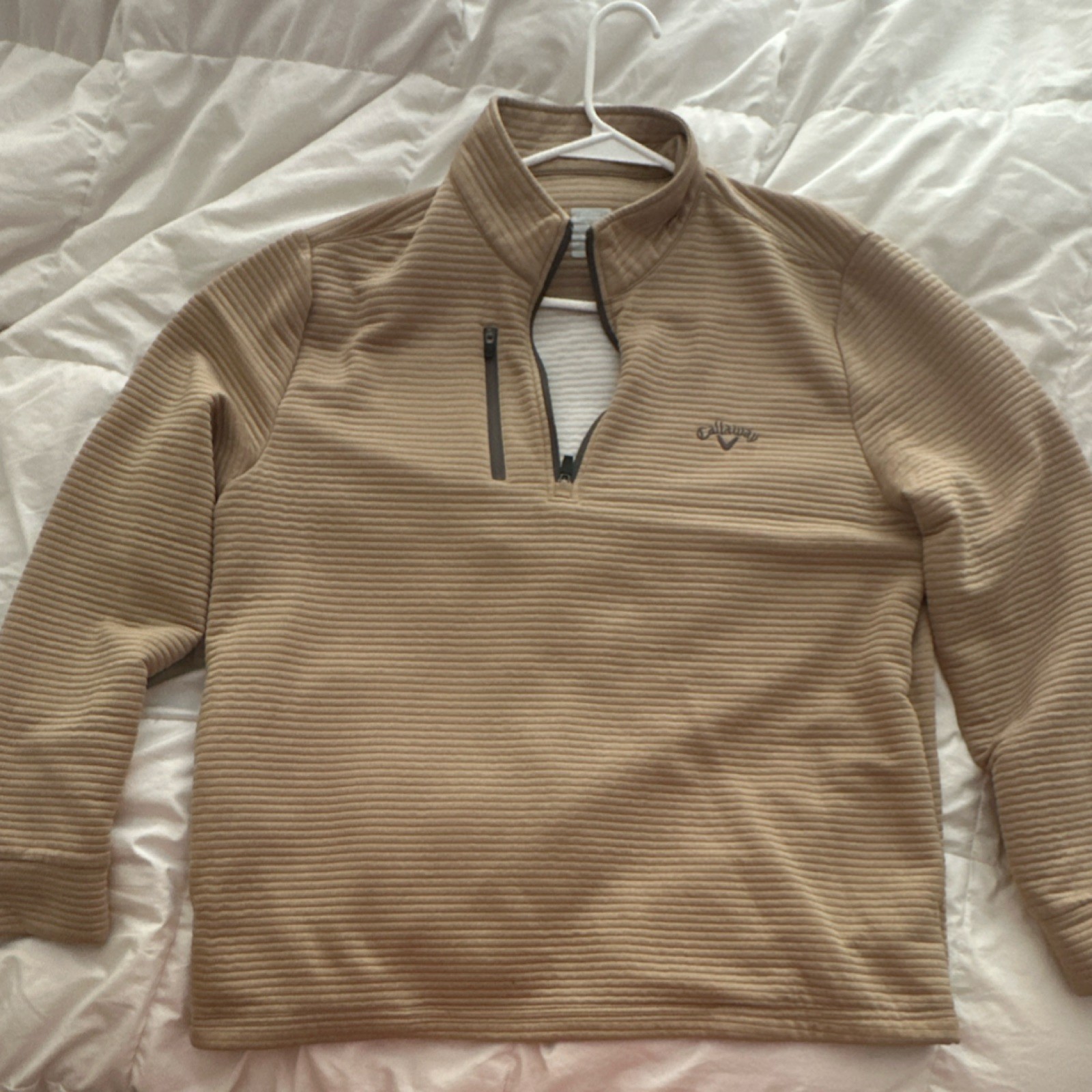 Polo Mock Neck Men's L
