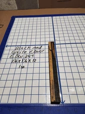 Black and White Ebony  Wood turning  blank   1 1/4 " x 1 1/ 4" x  12 " EBW244