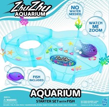 Zhu Zhu zhuzhu Aquarium Starter Set with 2 Fish