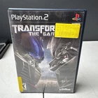 Transformers: The Game (PlayStation 2, 2007) Complete W/ Manual Tested & Working