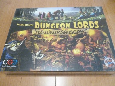 Dungeon Lords Jubiläumsausgabe Anniversary  - Deutsch Neu OVP - Out of Print RAR