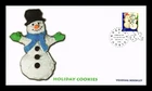 DR JIM STAMPS US COVER HOLIDAY COOKIES SNOWMAN FIRST DAY ISSUE FLEETWOOD
