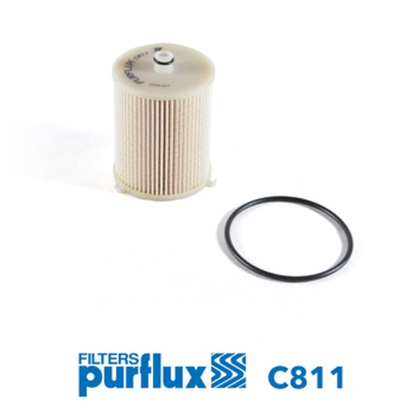Kraftstofffilter Purflux C811 Filtereinsatz FüR Toyota Yaris NLP130_ NLP130 D4D-image