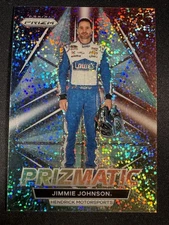 2023 Prizm Racing Jimmie Johnson Prismatic White Sparkle NASCAR