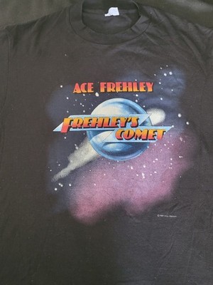 ACE FREHLEY(RIP) FREHLEYS COMET AUTHENTIC 1987 TOUR LG SHIRT IN GREAT CONDITION