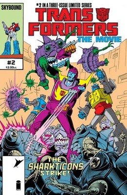 TRANSFORMERS THE MOVIE 40TH ANNIVERSARY EDITION #2 VARIANT CVR B DON PERLIN & IA