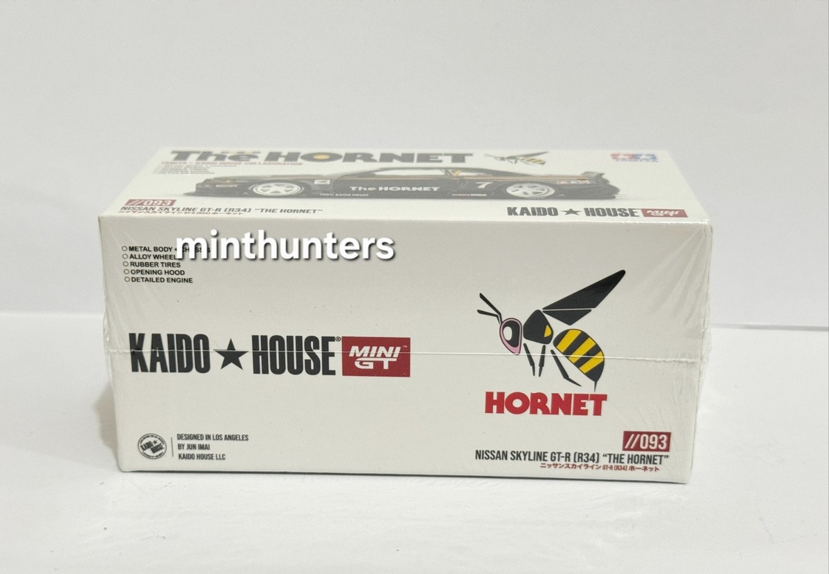 MINI GT KAIDO HOUSE NISSAN SKYLINE R34 HORNET TAMIYA SEALED