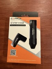 Comica XLR Microphone CVM-V02O 4.5m Omni-Directional Lavalier 48V Phantom Power
