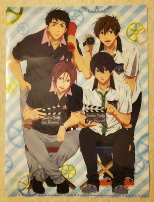 Free! Timeless Medley Iwatobi Swim Club Clear File Folder Animedia July 2017