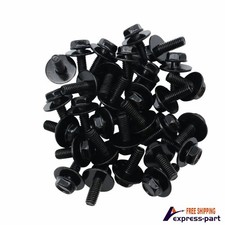 For Lexus Toyota Body Bolts- 30 Bolts- M6-1.0 X 16mm Long- 10mm Hex- 17mm Washer For Lexus Toyota Body Bolts- 30 Bolts- M6-1.0 X 16mm Long- 10mm Hex- 17mm Washer