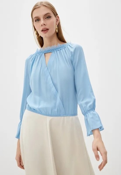 Women Patrizia Pepe Blouse Blue