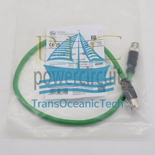 NEW IFM EVC924 Ethernet connection cable CAT5 M12 RJ45 0.5 meter 1pcs le