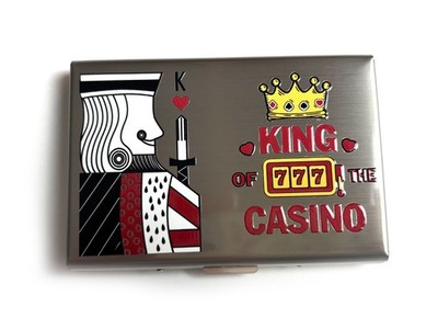 Gifts for gamblers. King of the Casino Player's Card Credit Card Casino Wallet. 
