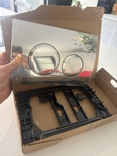 Geberit Dual Flush Plate Brushed Chrome Round