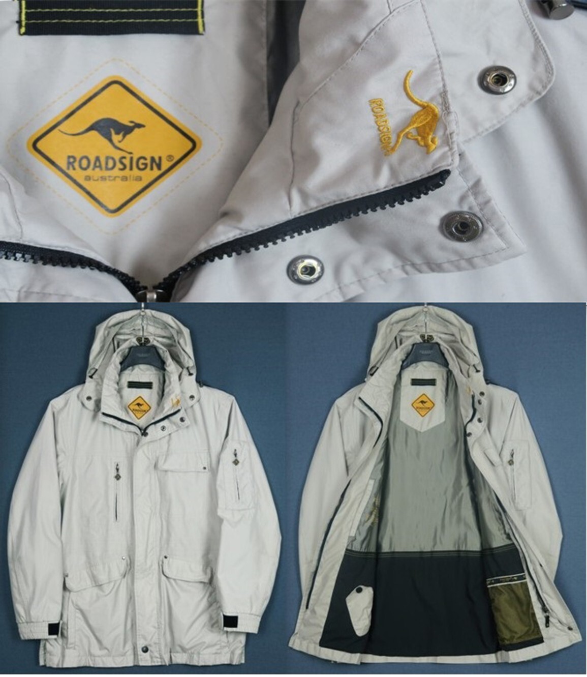 Roadsign Australia Beige Softshell Mid Length Men… - image 1