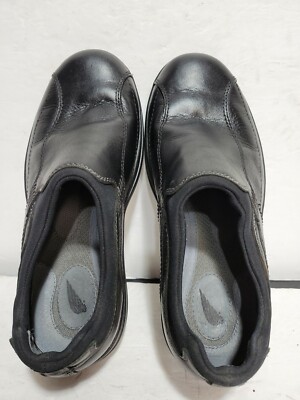 REDWING 4989 BLACK LEATHER SLIP-ON CASUAL COMFORT MENS 8 EE  display picture 3