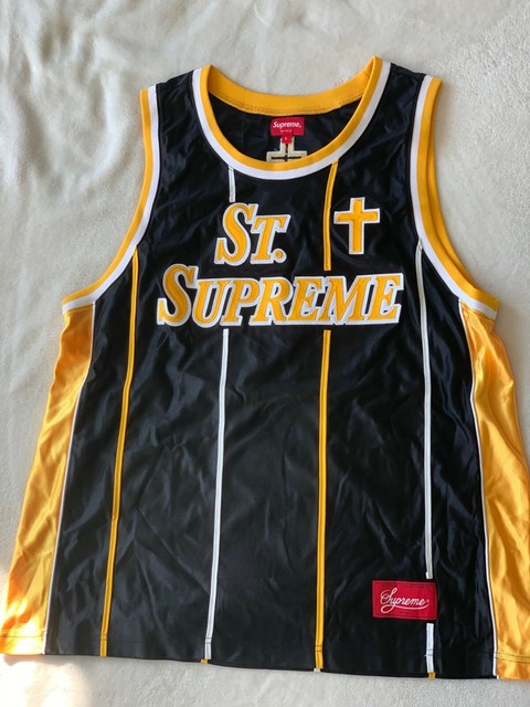 supreme rhinestone basketball jersey