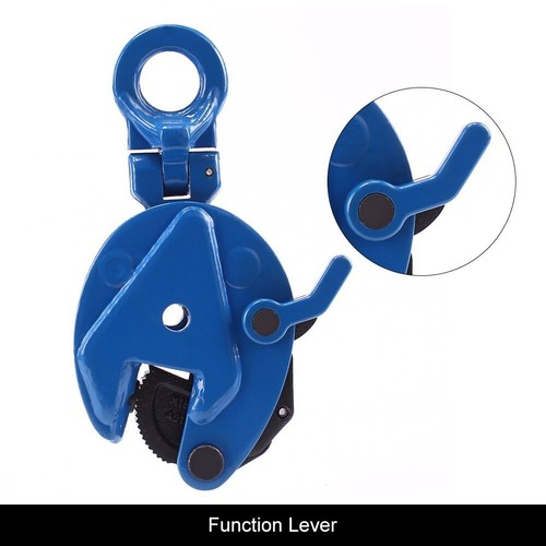 Reliable Carbon Steel Vertical Plate Clamp, 0.8 Ton Capacity for Heavy Lifting - Picture 5 of 10