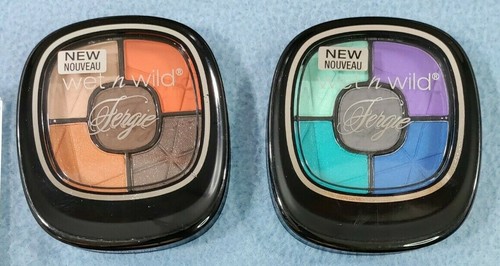 NUEVO LOTE DE 10 PALETAS DE SOMBRAS DE OJOS FERGIE MAQUILLAJE HÚMEDO Y SALVAJE MEZCLADO Y MÁS - Imagen 6 de 7