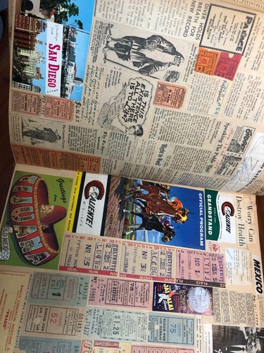 CUATRO ÁLBUMES DE RECORTES De Colección Años 50 California México Suecia CARL G LUNDIN Nacido 1895 - Imagen 19 de 24