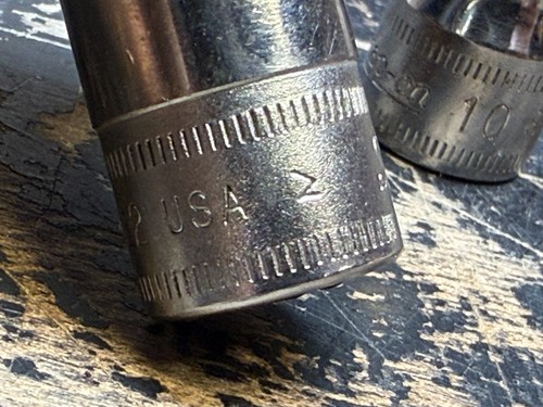 Snap-on SFSM Deep Socket Lot 3 Piece Metric 10 12 13mm 6 Point 3/8" Drive - Picture 13 of 24