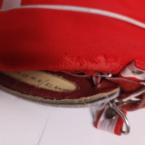 APT Retro Red Bag Australian Pacific Tours Gym Sports Aviation 60s 70s Vintage  - Picture 8 of 17