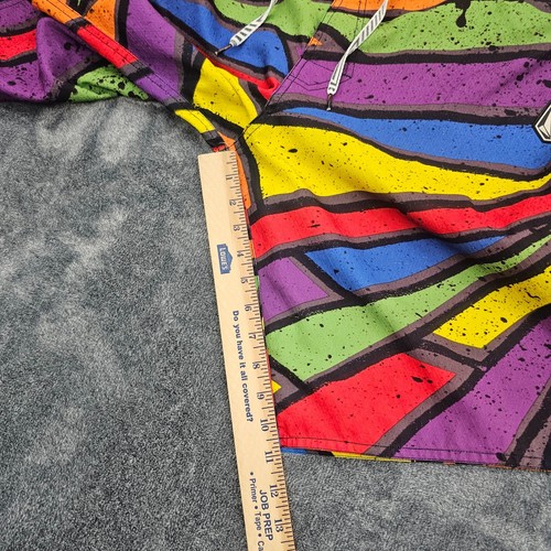 Volcom Board Shorts Mens 32 Multi Colored sunburst Surf beach casual swim trunks - Picture 10 of 15