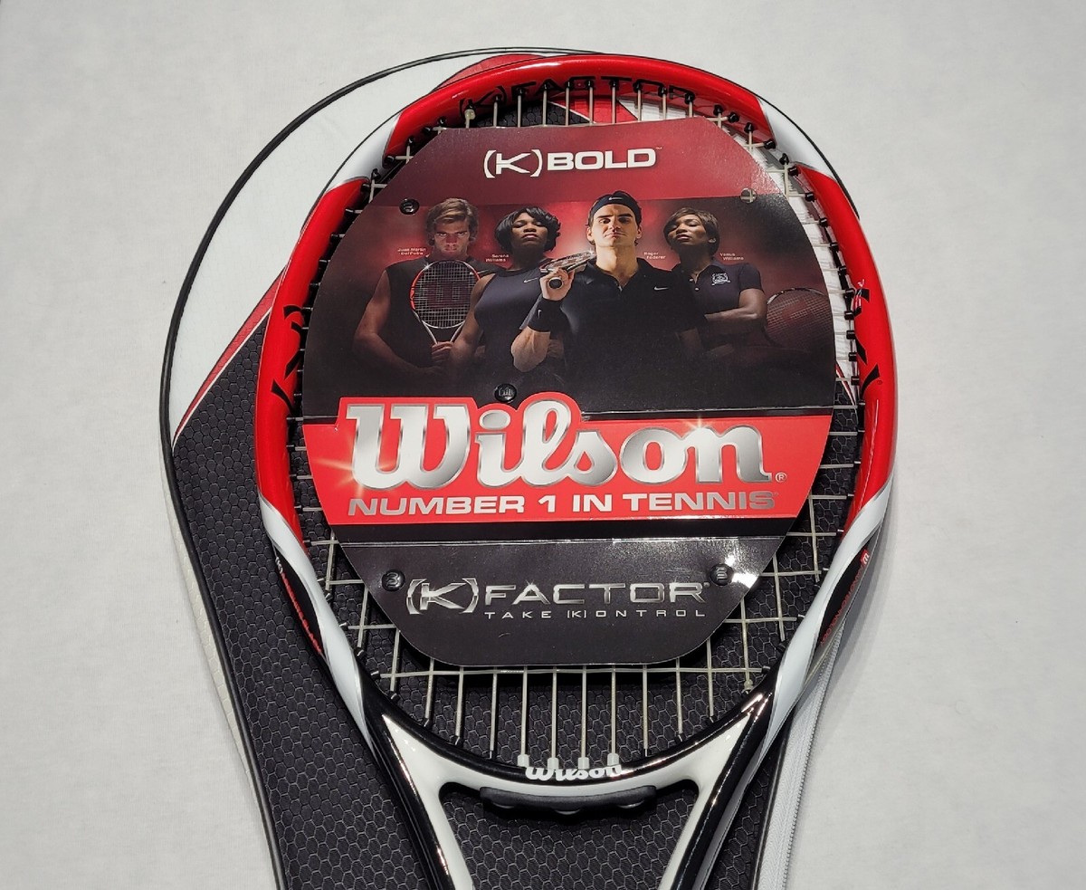 Wilson (K) Factor (K) BOLD 100” Head Size TENNIS RACKET Racquet