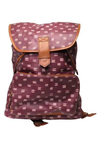 Fossil Striped Backpack - image 1